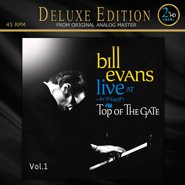 BILL EVANS at the TOP OF THE GATE VOL. 1 DELUXE double-disc cover