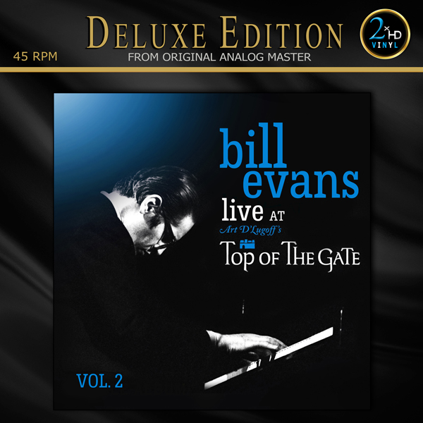BILL EVANS at the TOP OF THE GATE VOL. 2 DELUXE double-disc cover